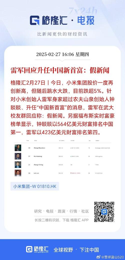 49图库图片资料大全:小米辟谣雷军请奶茶